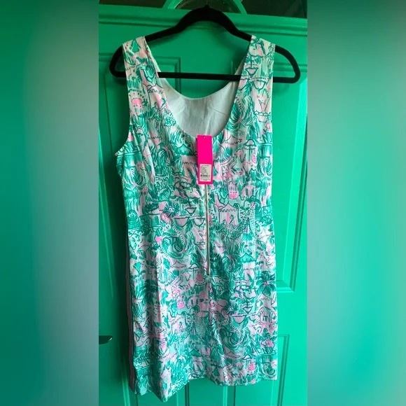 NWT Lilly Pulitzer Mila Stretch Shift - Camelflage - 16 - Picture 3 of 5